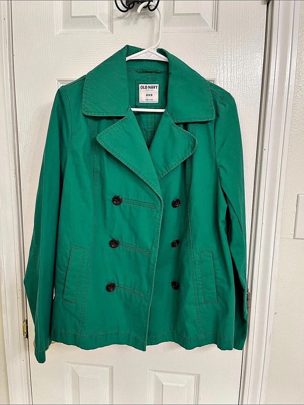 Old Navy Green Utility Jacket Size Medium Like New